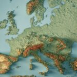 mapa-topografico-de-Europa